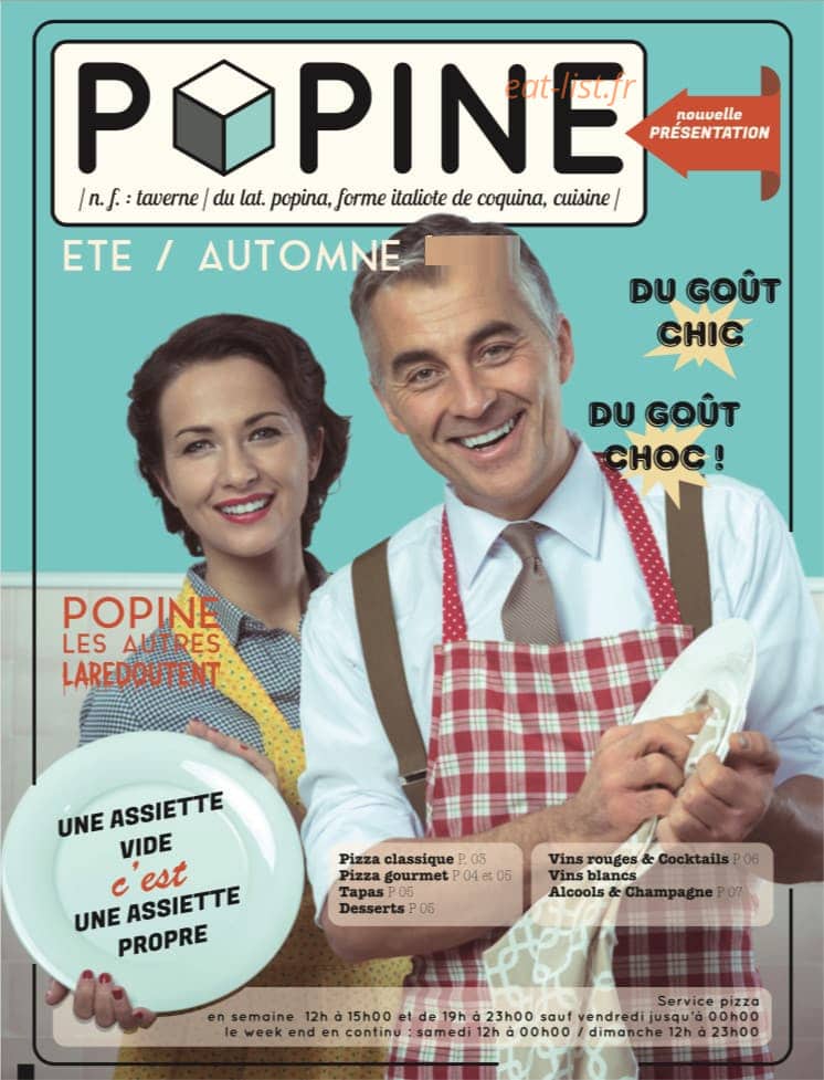Popine — carte page 1