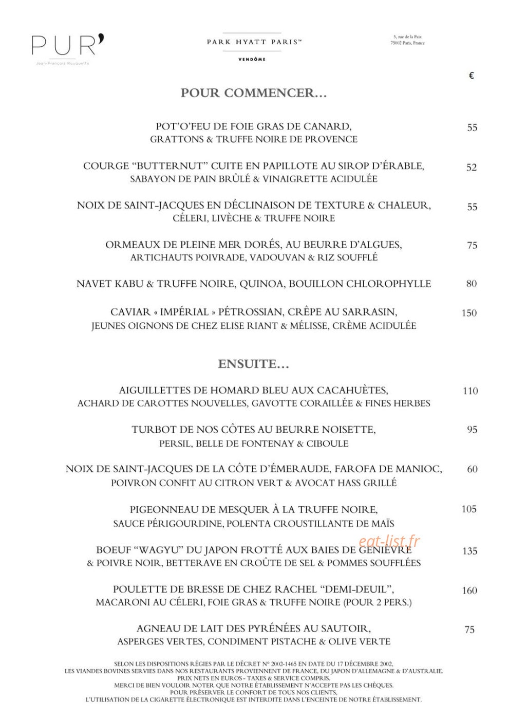 Pur' — carte page 2