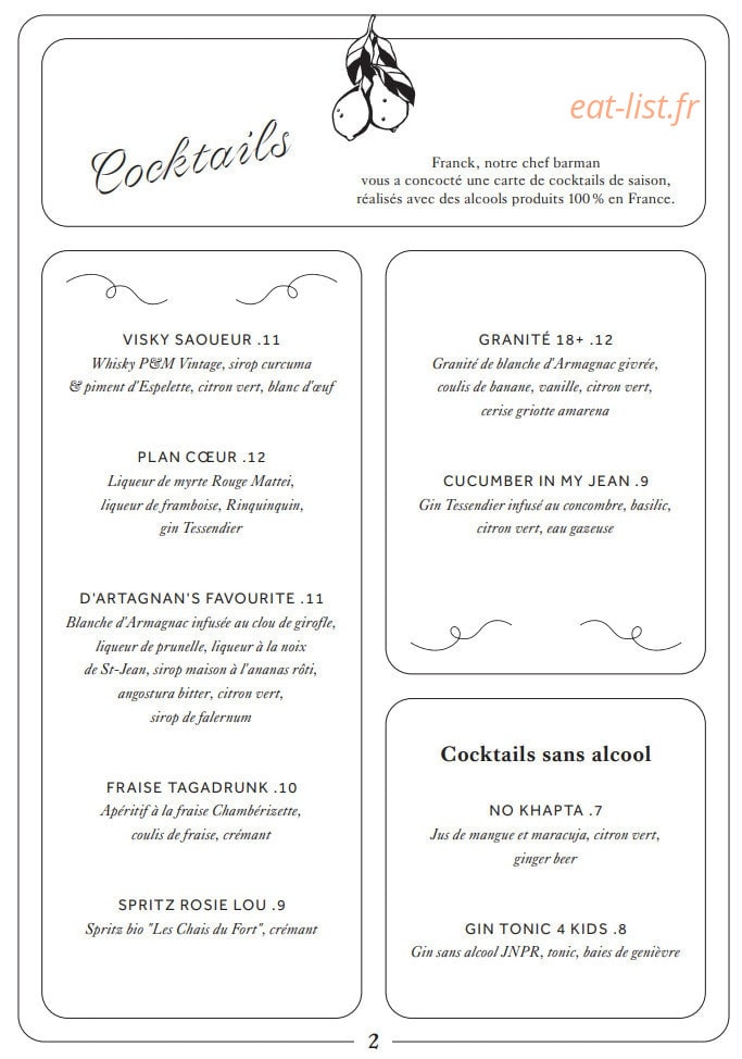 Rosie Lou — carte page 6