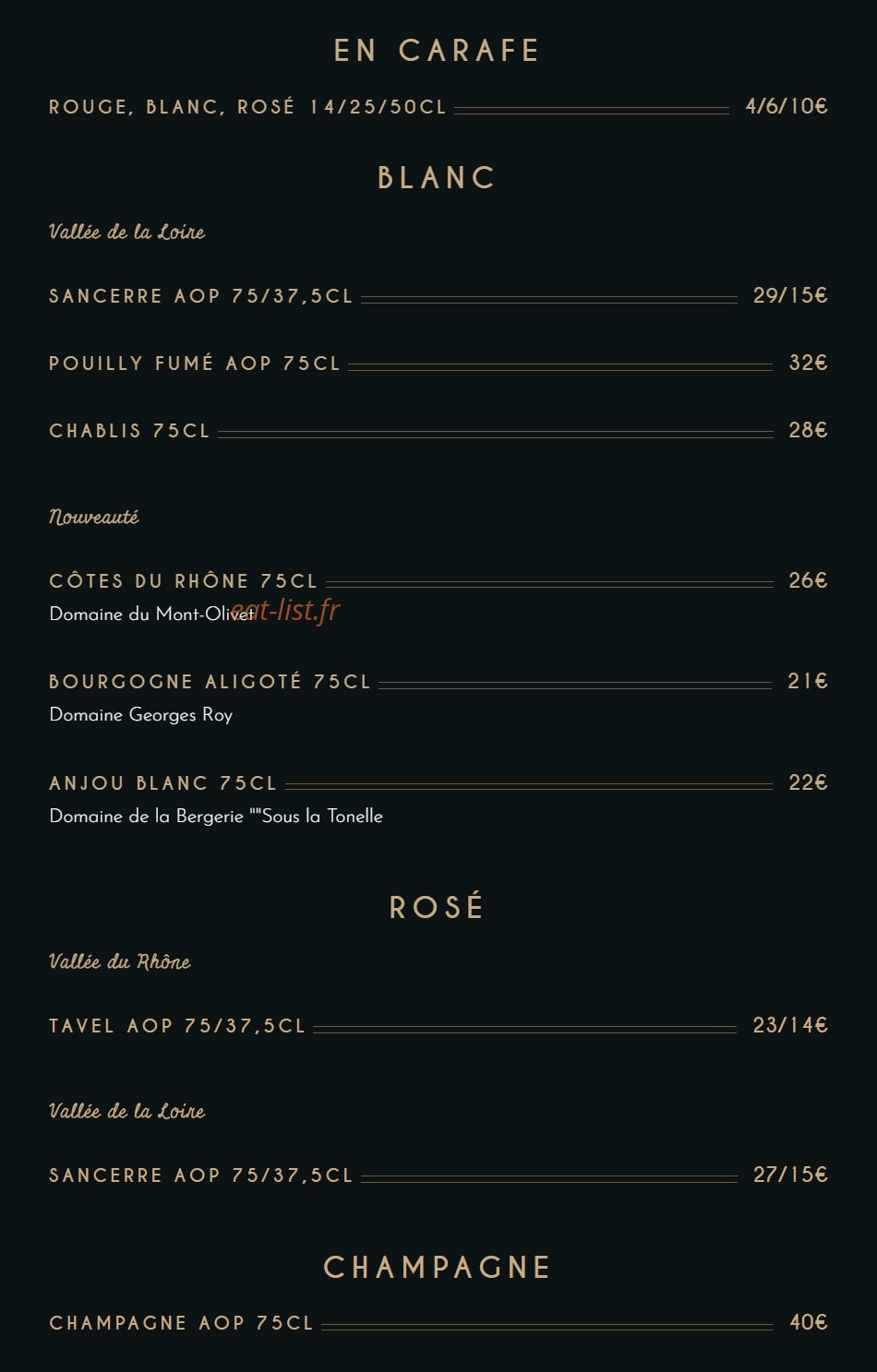 Samchic — carte page 8