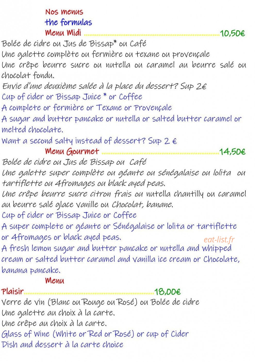 Sénégalette — carte page 4
