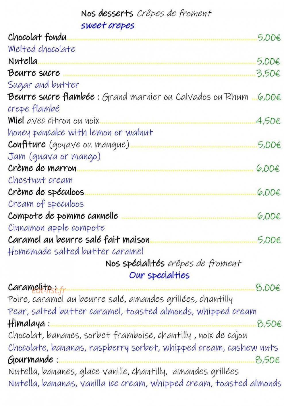 Sénégalette — carte page 5