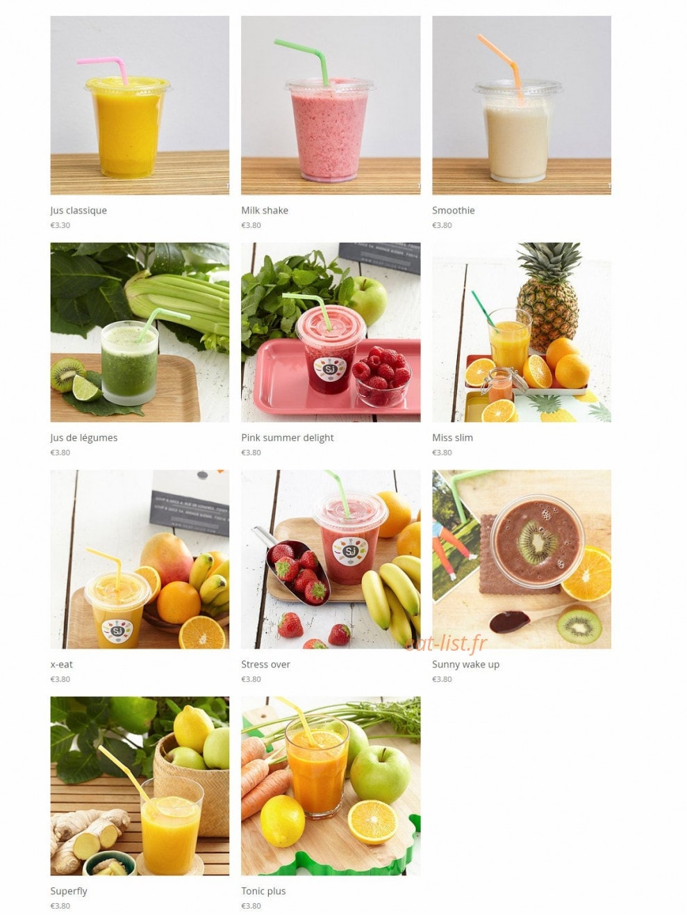Soup And Juice — carte page 7