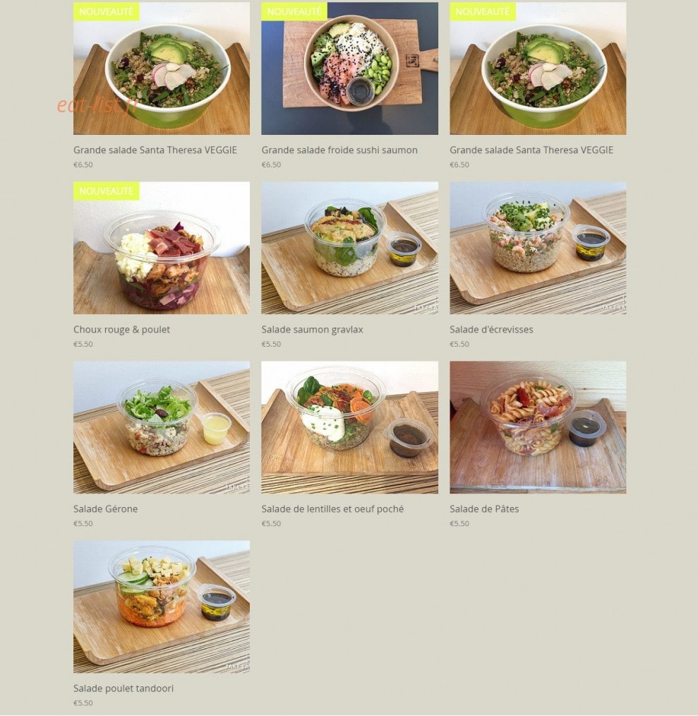 Soup And Juice — carte page 9