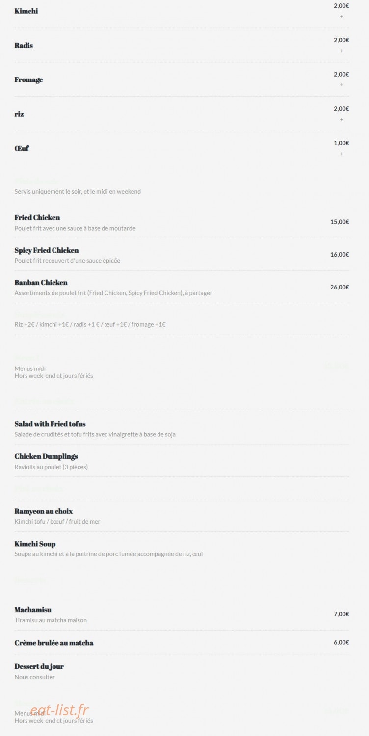 Sweetea's — carte page 2