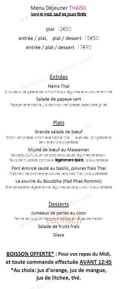 Thaïsil — carte page 1