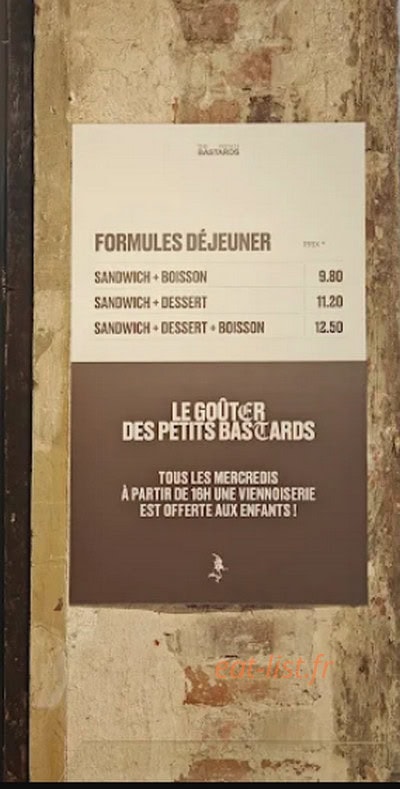 The French Bastards — carte page 1