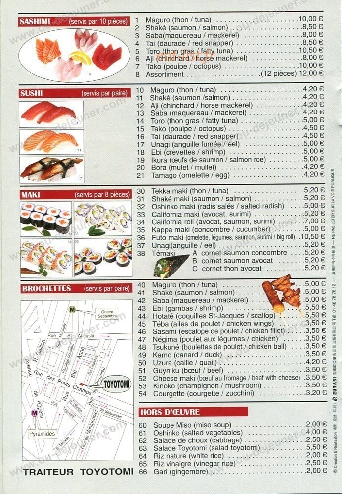 Toyotomi — carte page 8