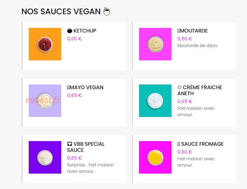 Vegan Sandwich Club — carte page 11