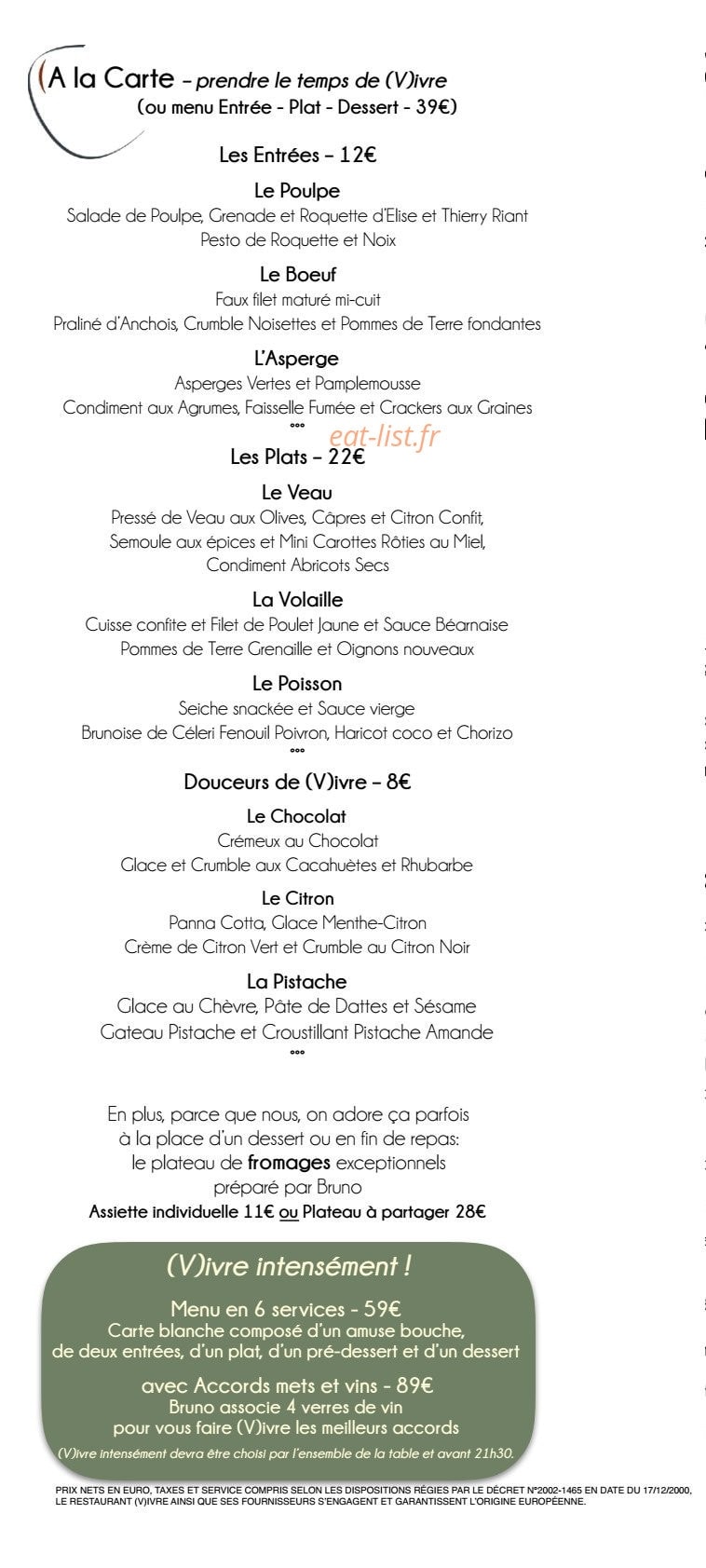 Vivre — carte page 2