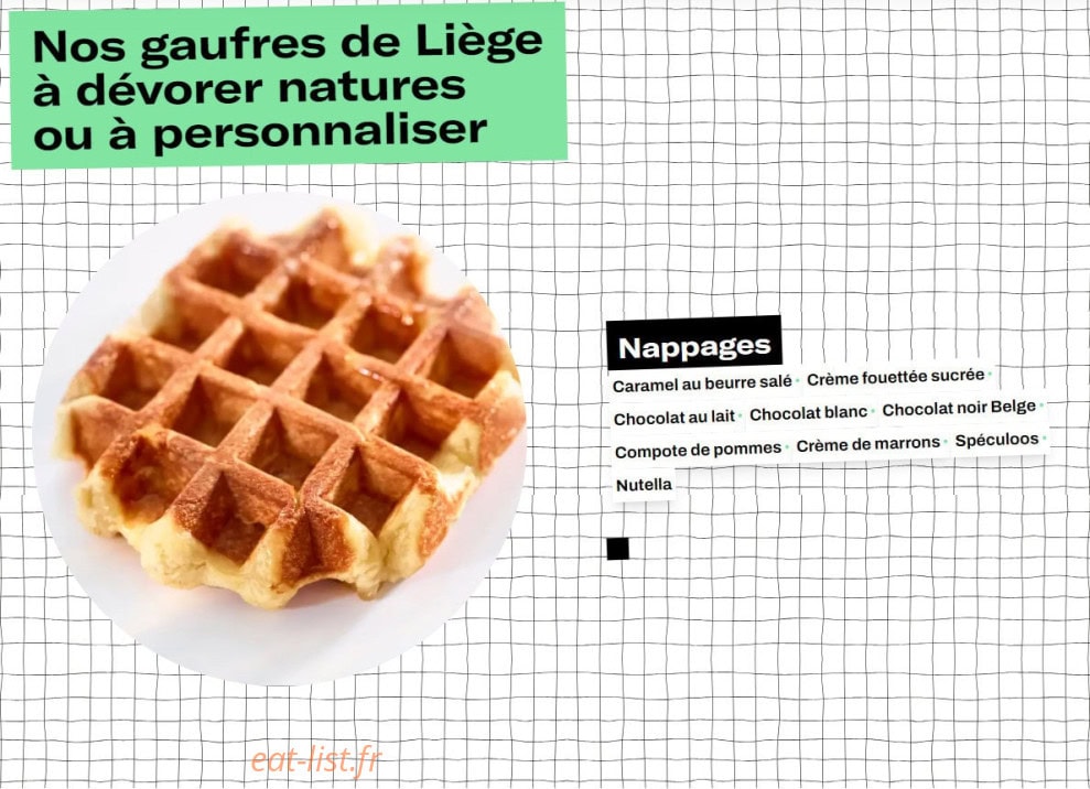 Waffle Factory — carte page 4