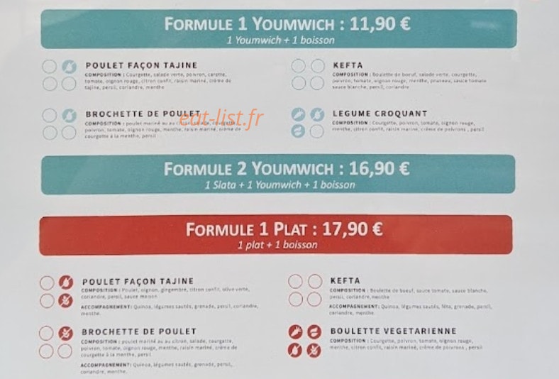 Yoummah — carte page 2