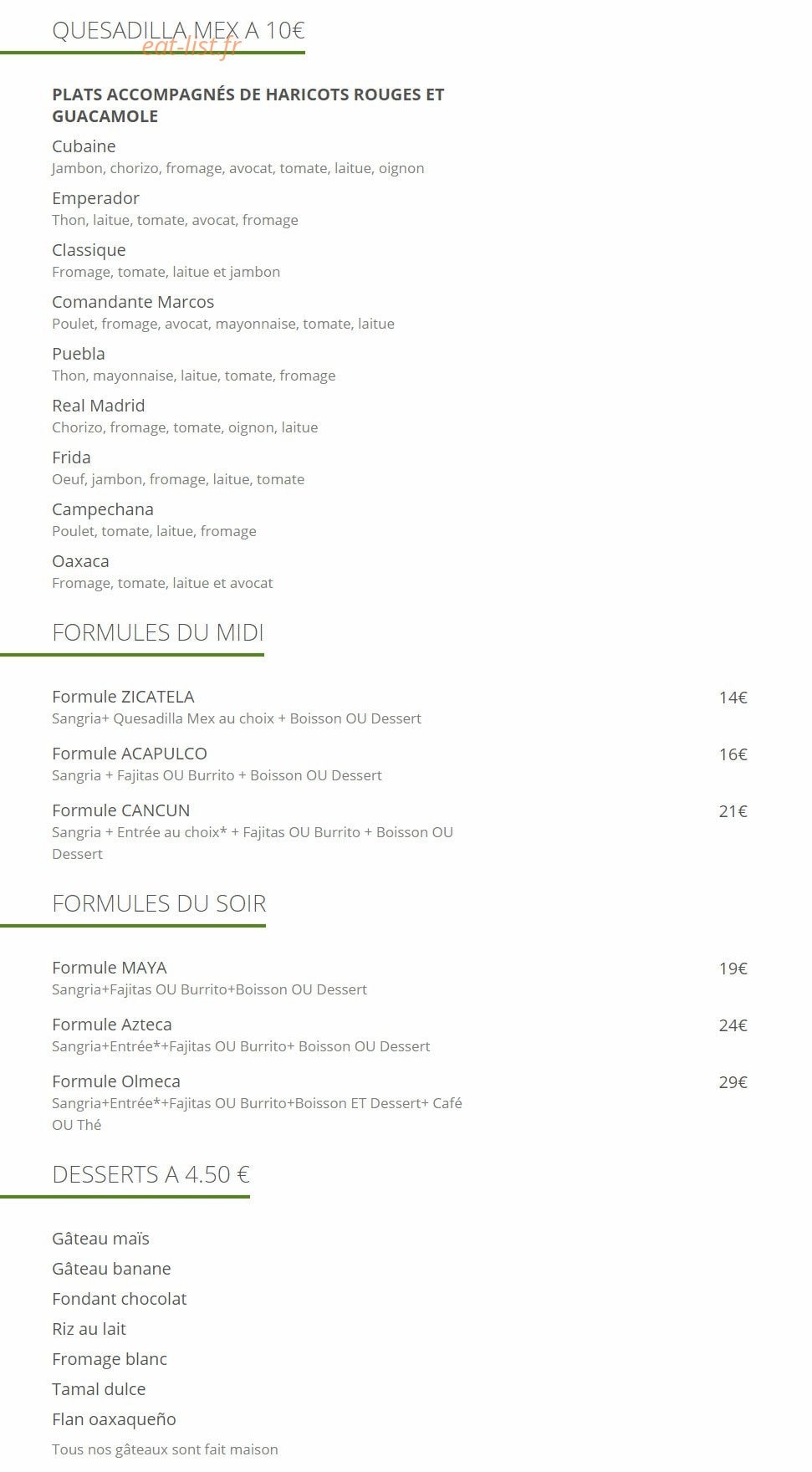 Zicatela — carte page 2