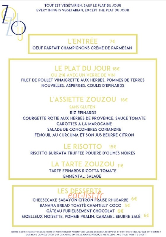 Zouzou — carte page 1