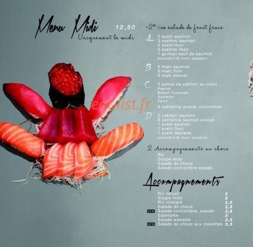 All in sushi — carte page 2
