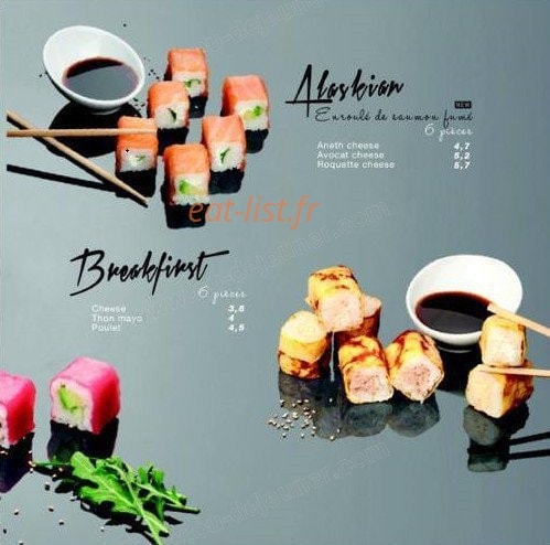 All in sushi — carte page 6