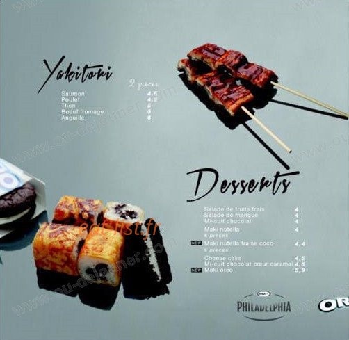 All in sushi — carte page 11