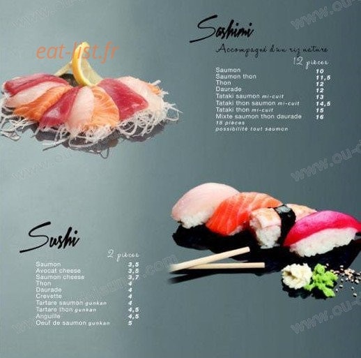 All in sushi — carte page 7