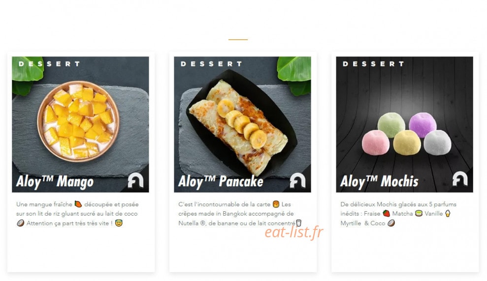 Aloy Thai — carte page 3