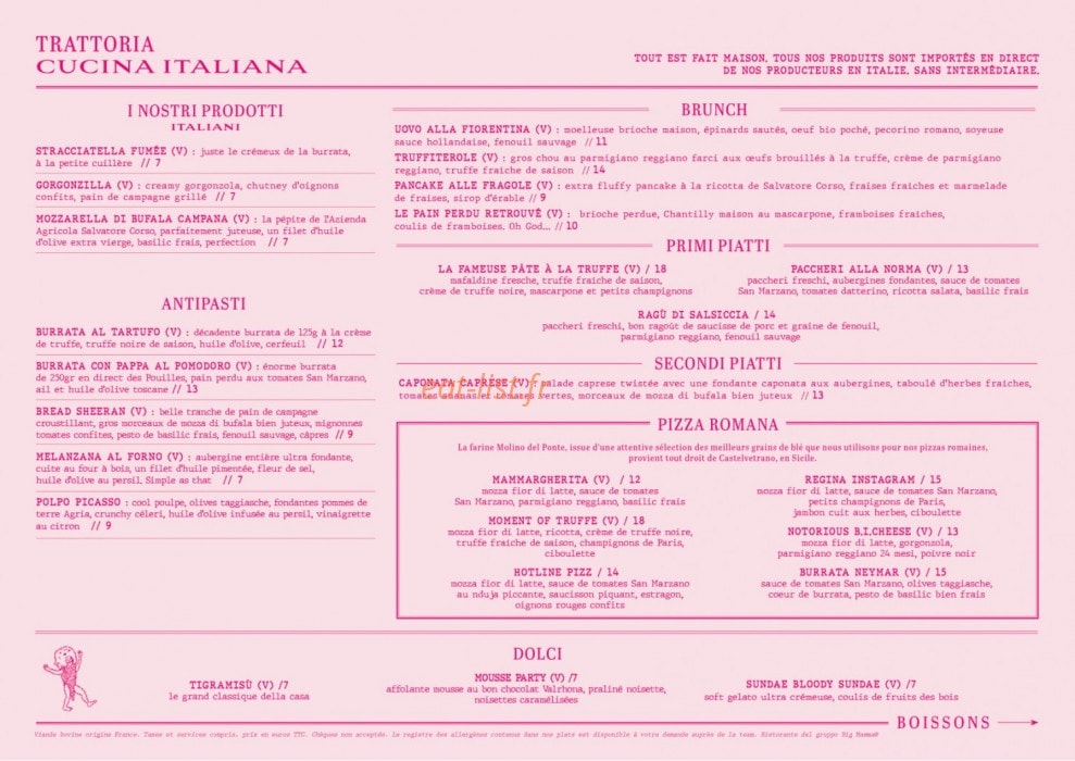 BigLove — carte page 1