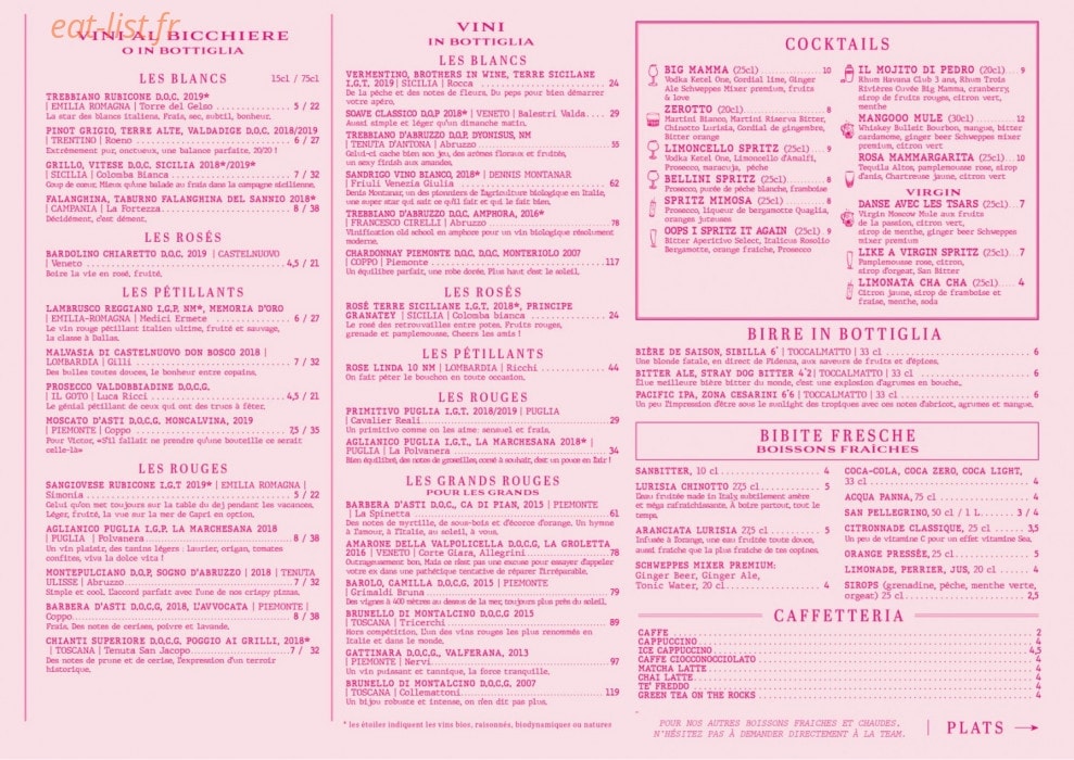 BigLove — carte page 2