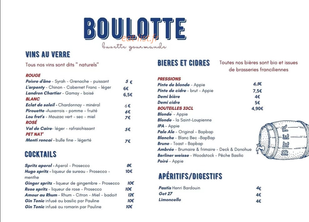 Boulotte — carte page 3