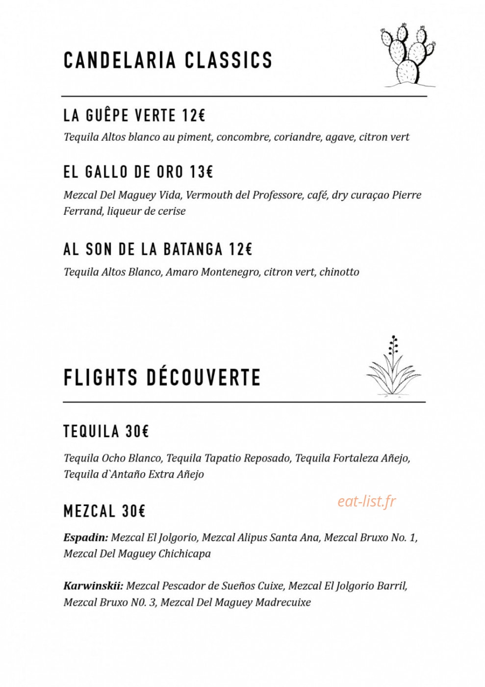 Candelaria — carte page 12