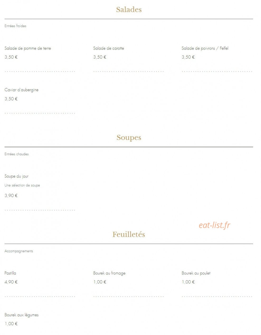 Cous'Pouce — carte page 1