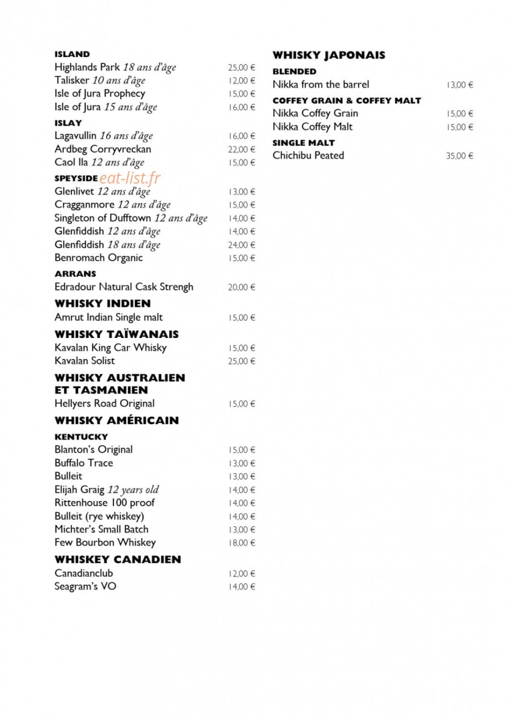 Derrière — carte page 17