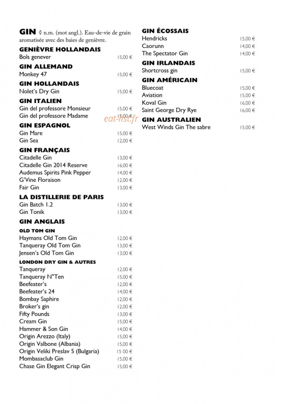 Derrière — carte page 18