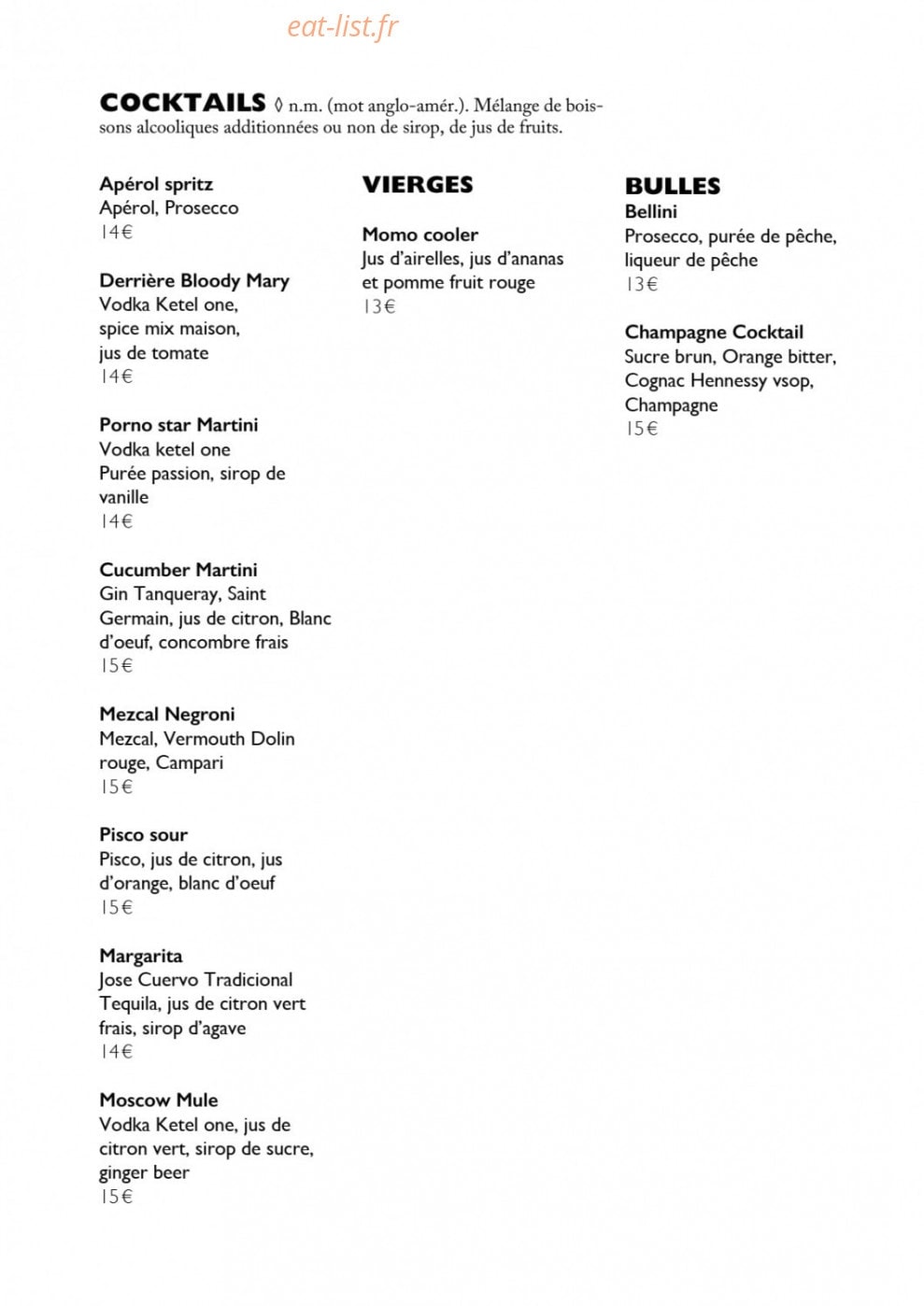 Derrière — carte page 15