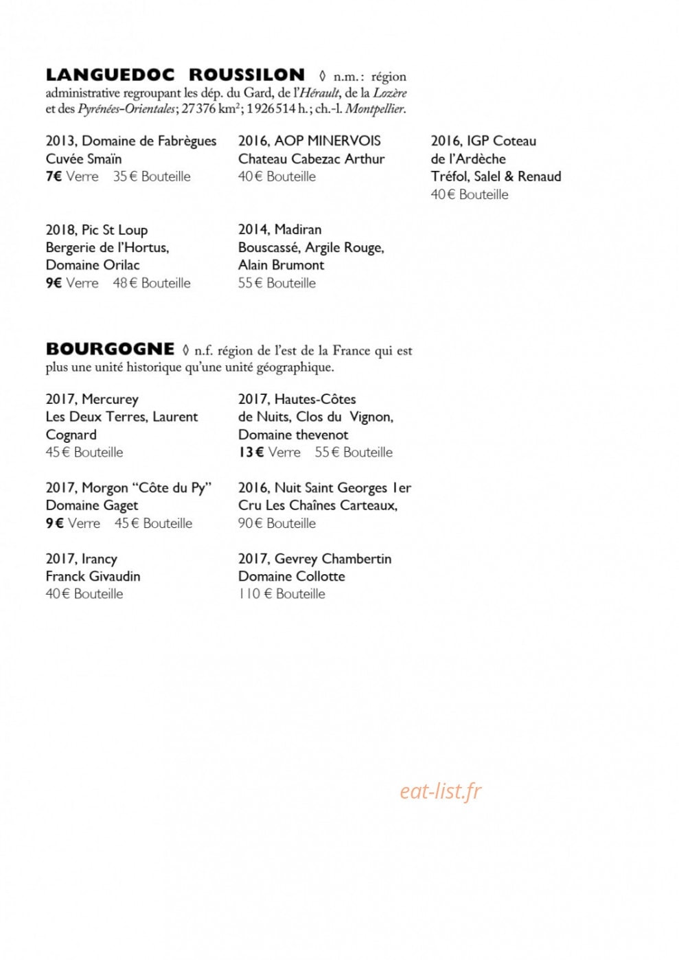 Derrière — carte page 13