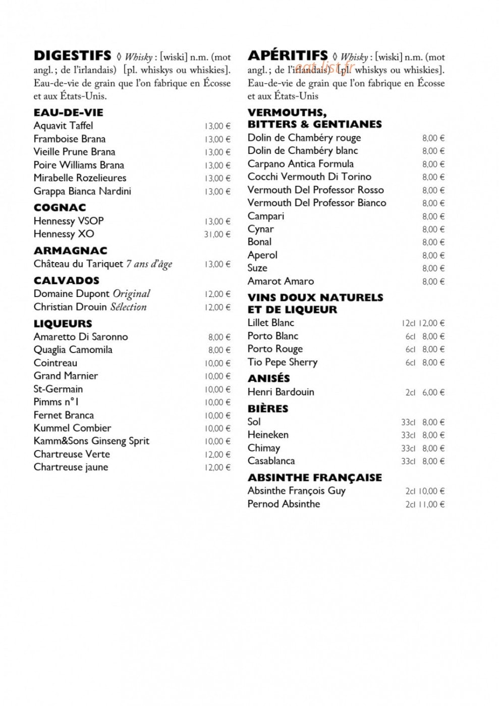 Derrière — carte page 21