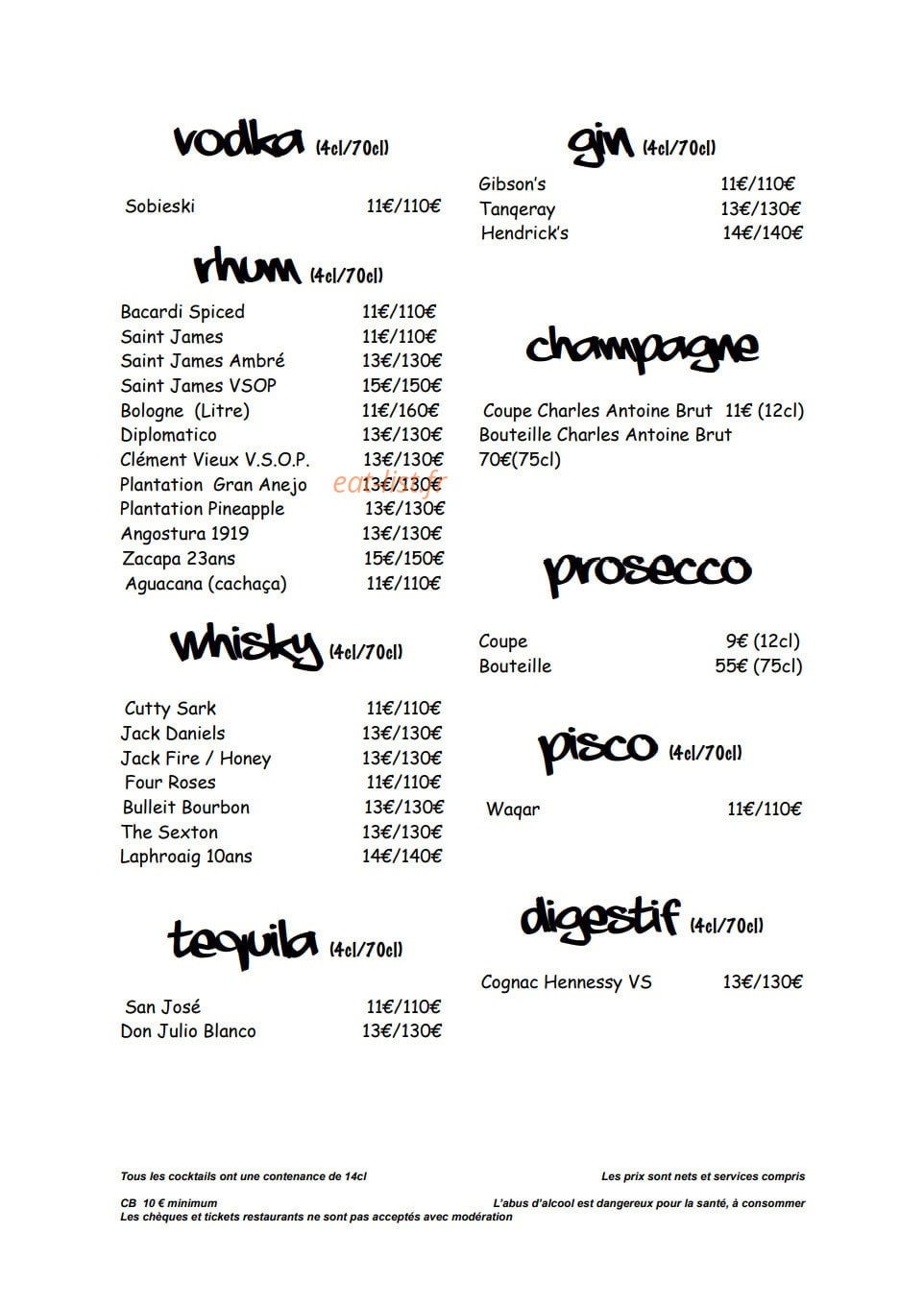 Fat — carte page 3