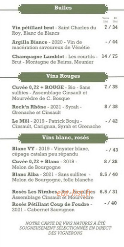 Foufou — carte page 3