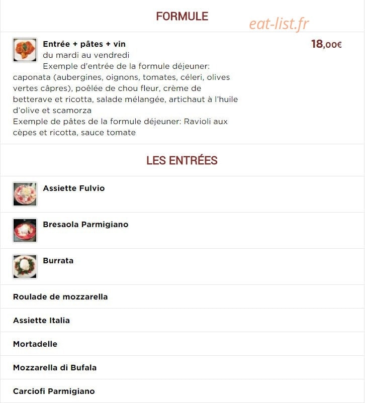 Fulvio — carte page 1