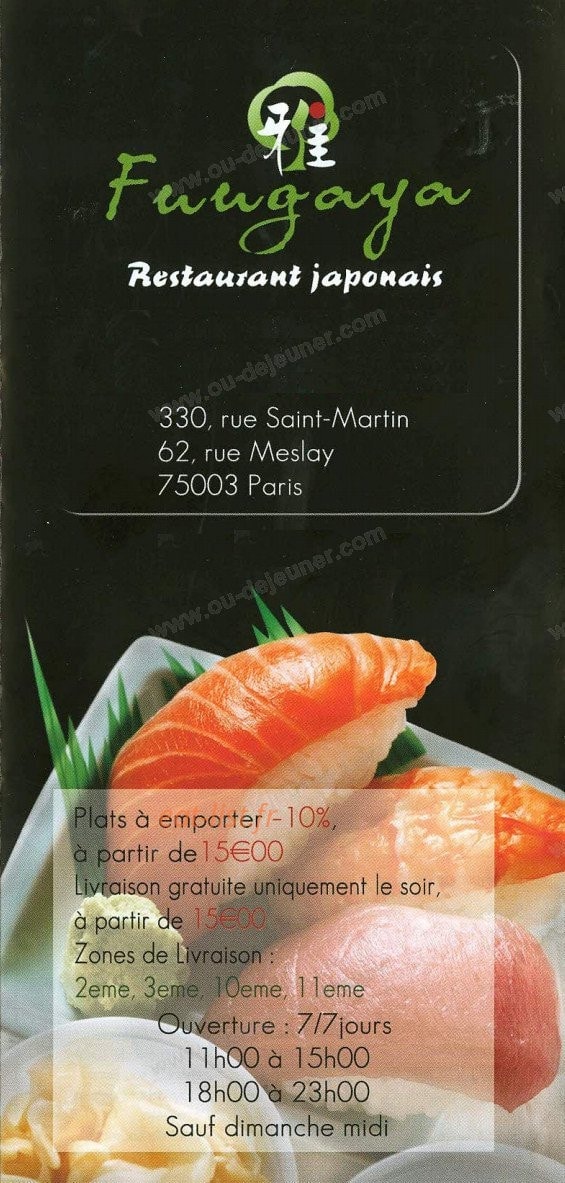 Fuugaya — carte page 1