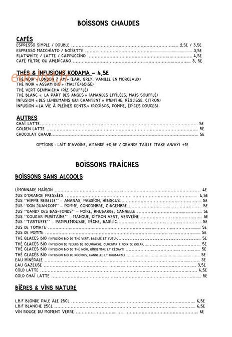 Gramme — carte page 1