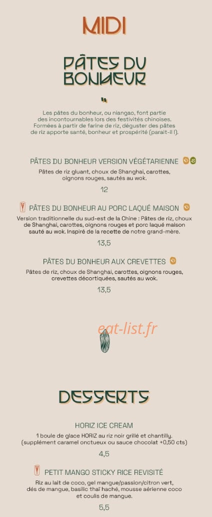 Horiz — carte page 4