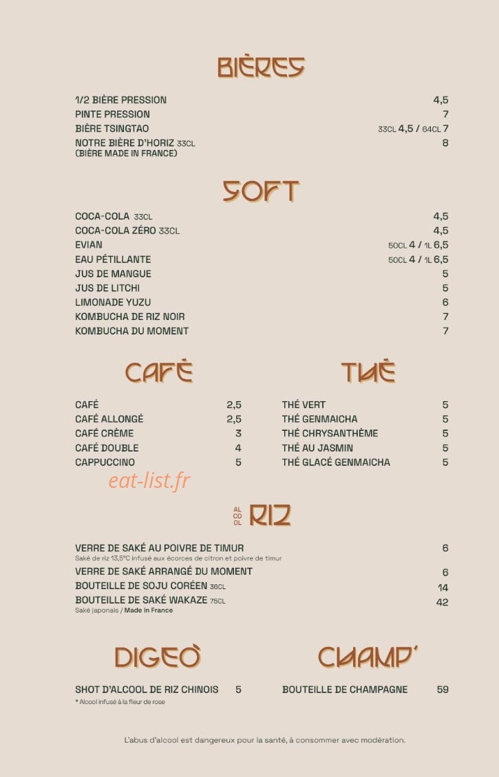 Horiz — carte page 11