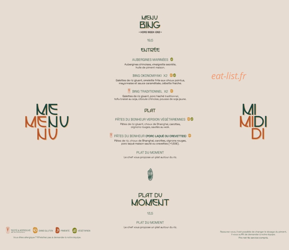 Horiz — carte page 1
