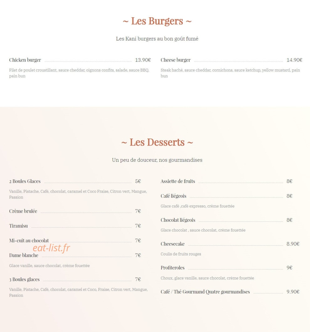 Kani — carte page 2