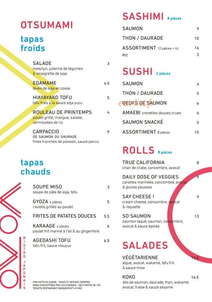 Koko — carte page 1