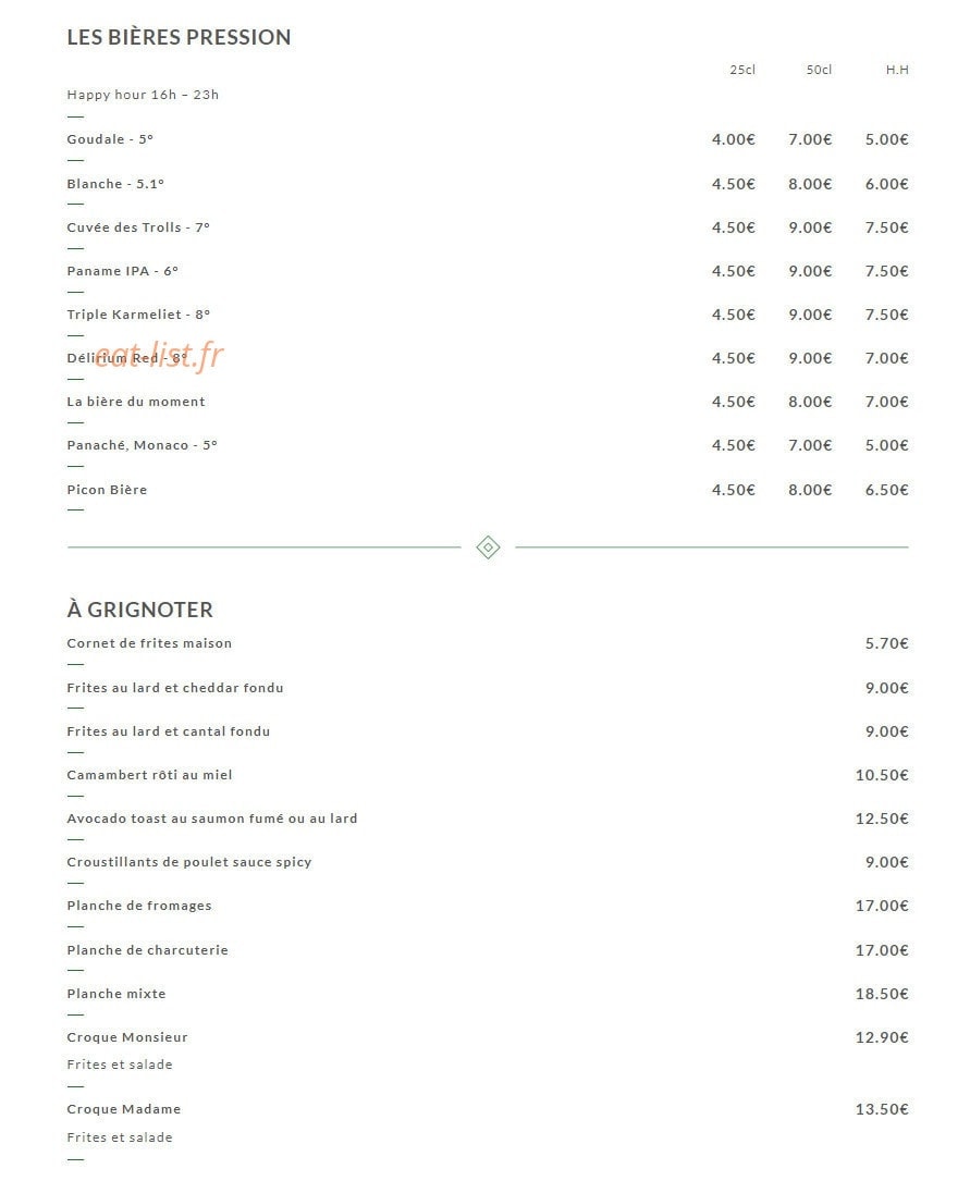 L'Adresse — carte page 7
