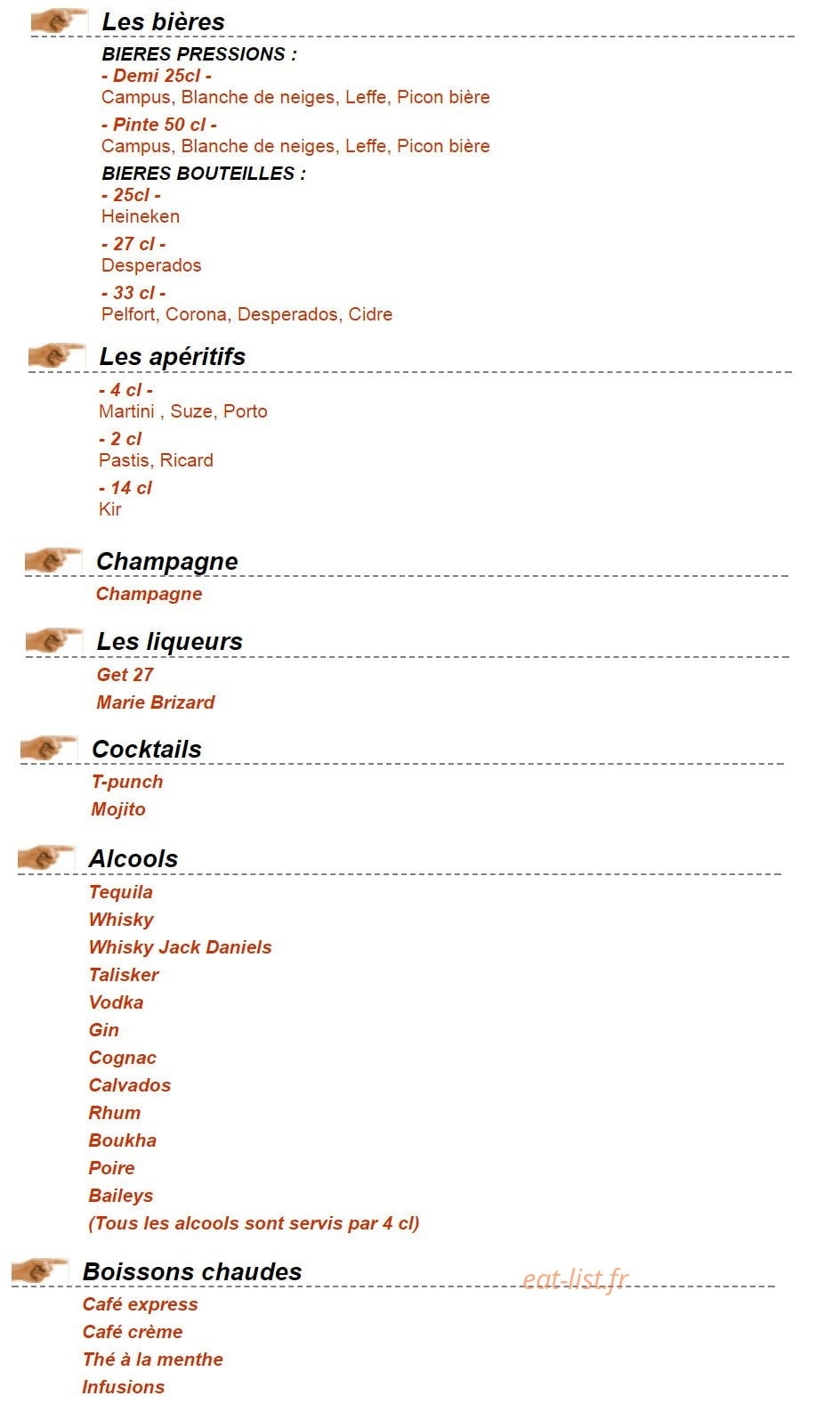 L'attirail — carte page 2