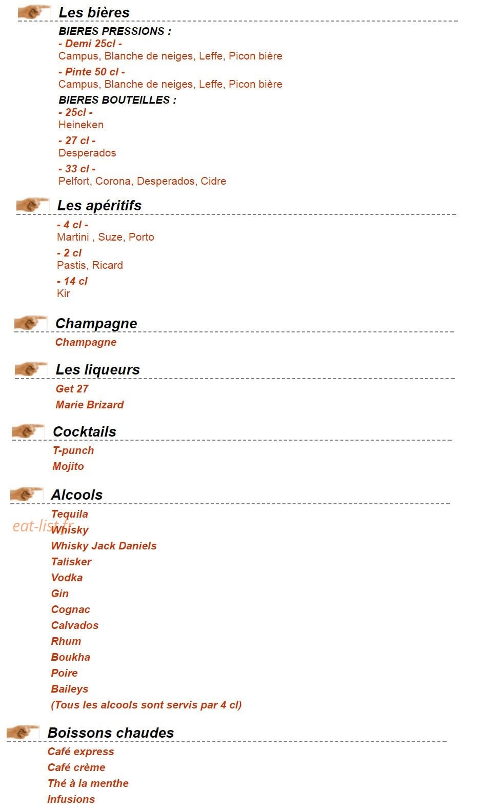 L'attirail — carte page 2
