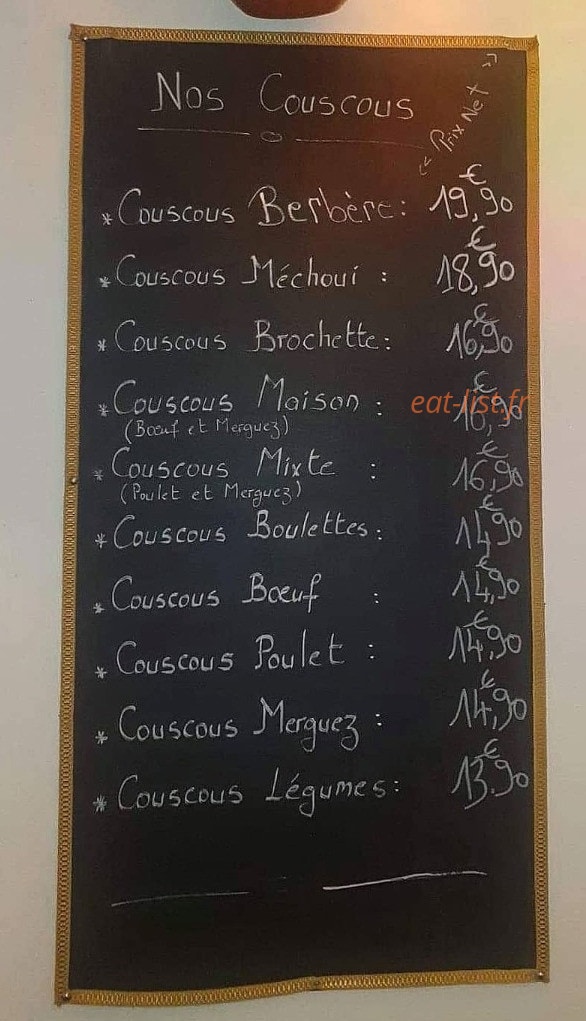 L'Étoile Berbère — carte page 1