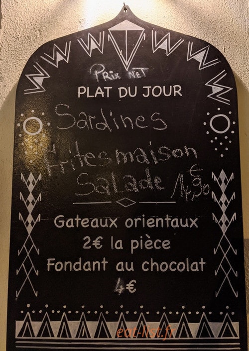 L'Étoile Berbère — carte page 2