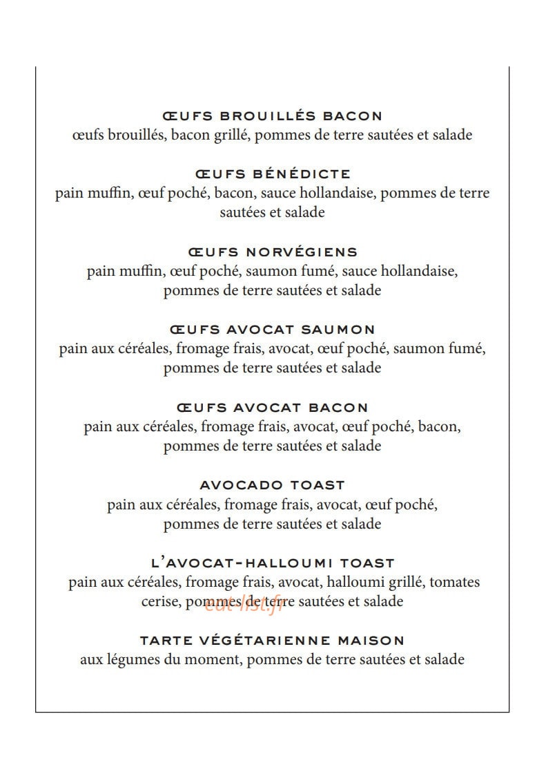 La Favorite Turbigo — carte page 7