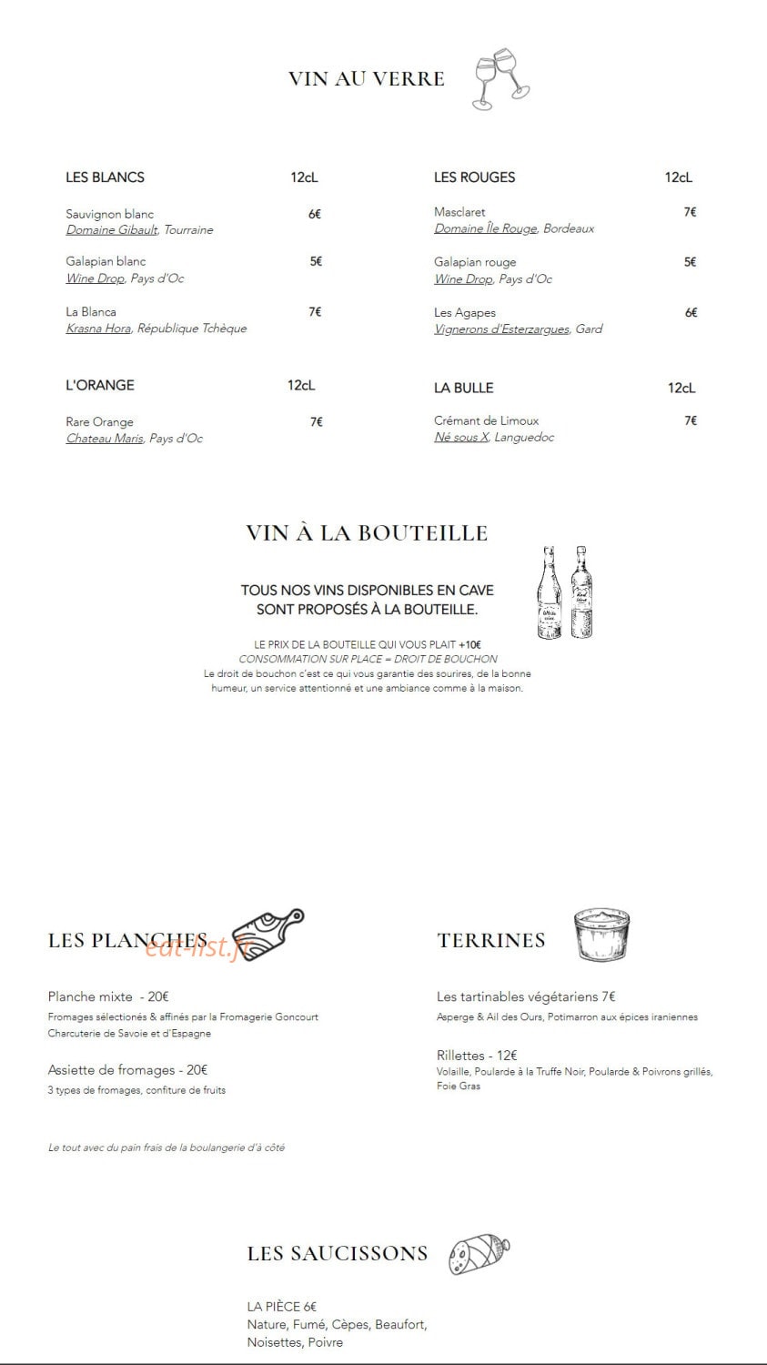 La Prohibition — carte page 1